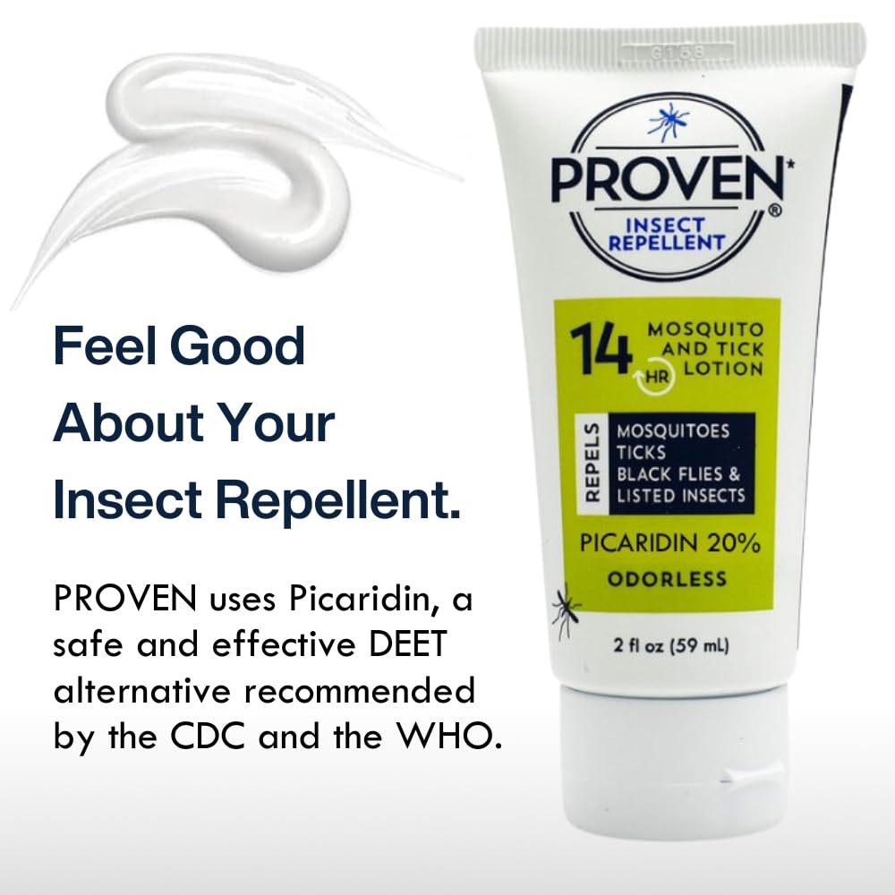 Persona aplicando Proven en la mano para protección puntual durante actividades exteriores