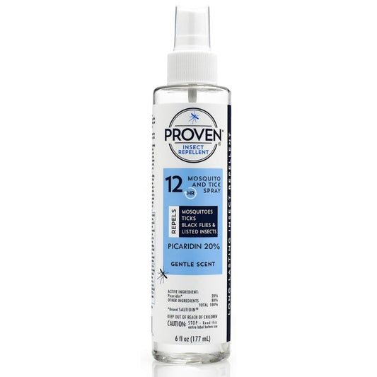 Proven envase frontal mostrando diseño y tamaño útil