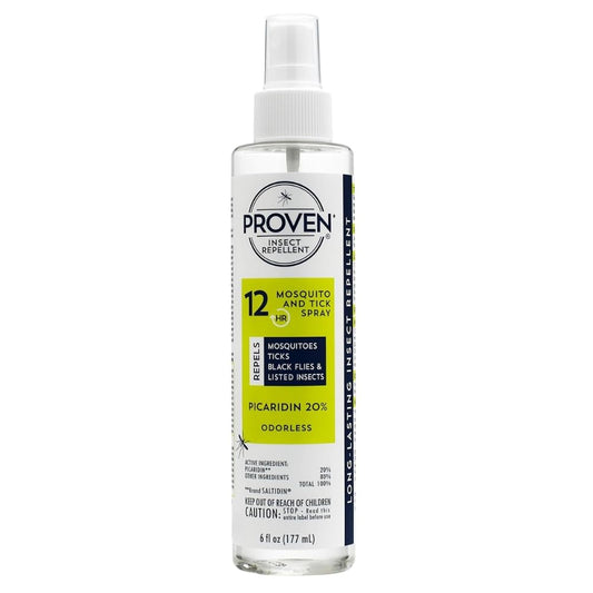 Proven envase frontal mostrando tamaño y marca para protección prolongada