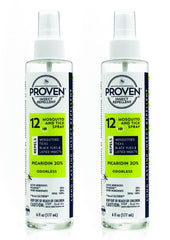 Proven frontal del pack mostrando los dos frascos y la marca para protección prolongada