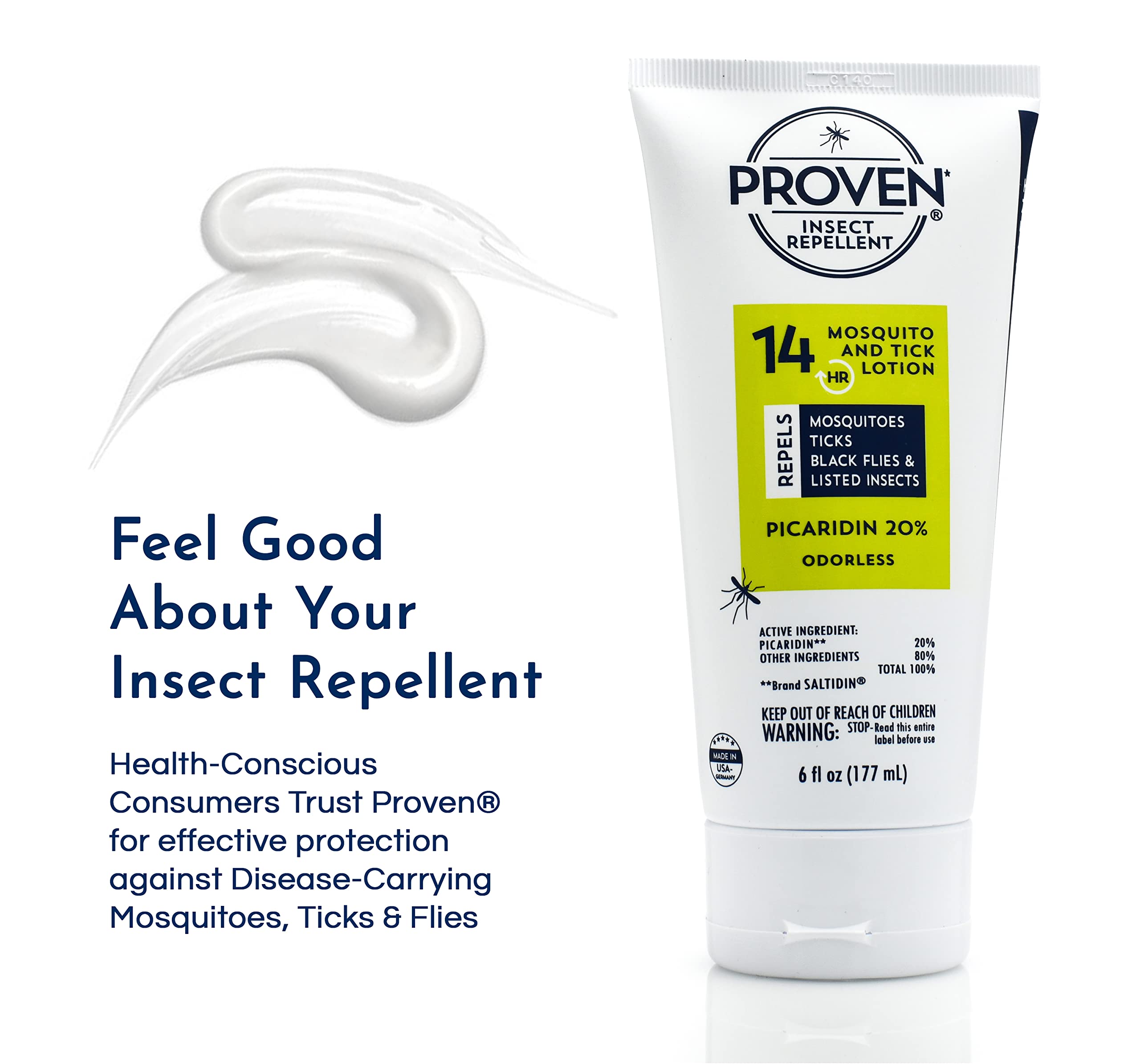 Proven textura de loción en primer plano absorción rápida y sin grasa