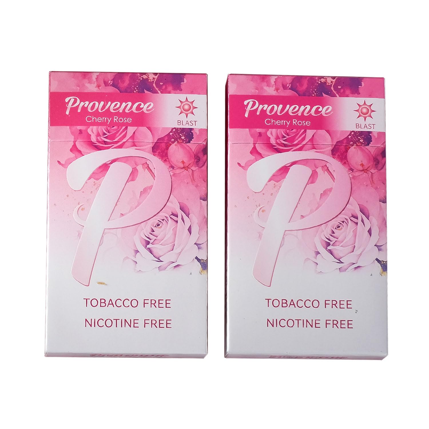Provence escena de vida con pack en mesa, aporta aroma floral agradable