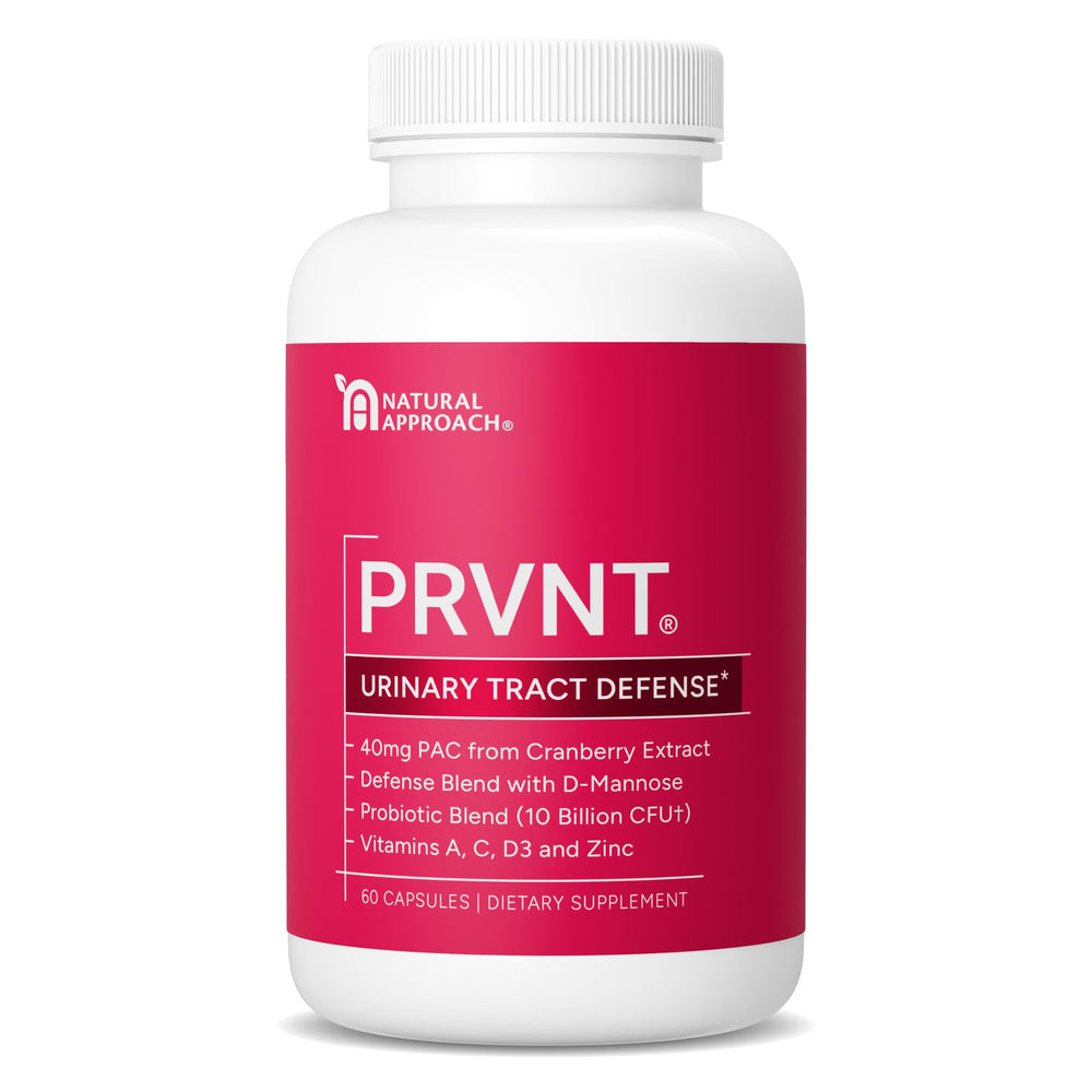 PRVNT frasco frontal mostrando etiqueta y beneficios