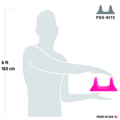 PSO-RITE en un gimnasio indicando uso durante entrenamiento y recuperación
