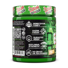 Psycho Pharma producto en ambiente de entrenamiento motivador