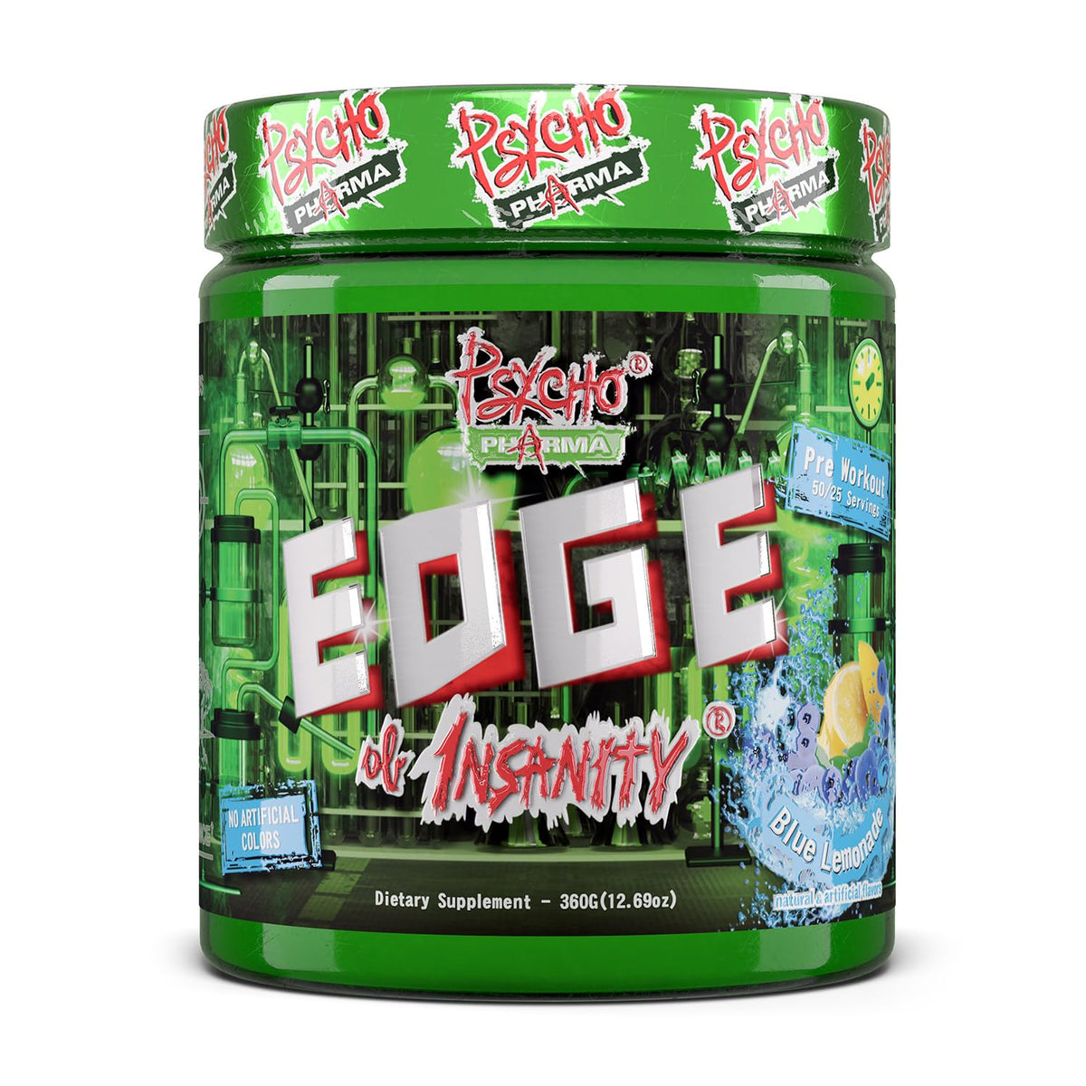 Psycho Pharma envase frontal mostrando marca y fórmula potente