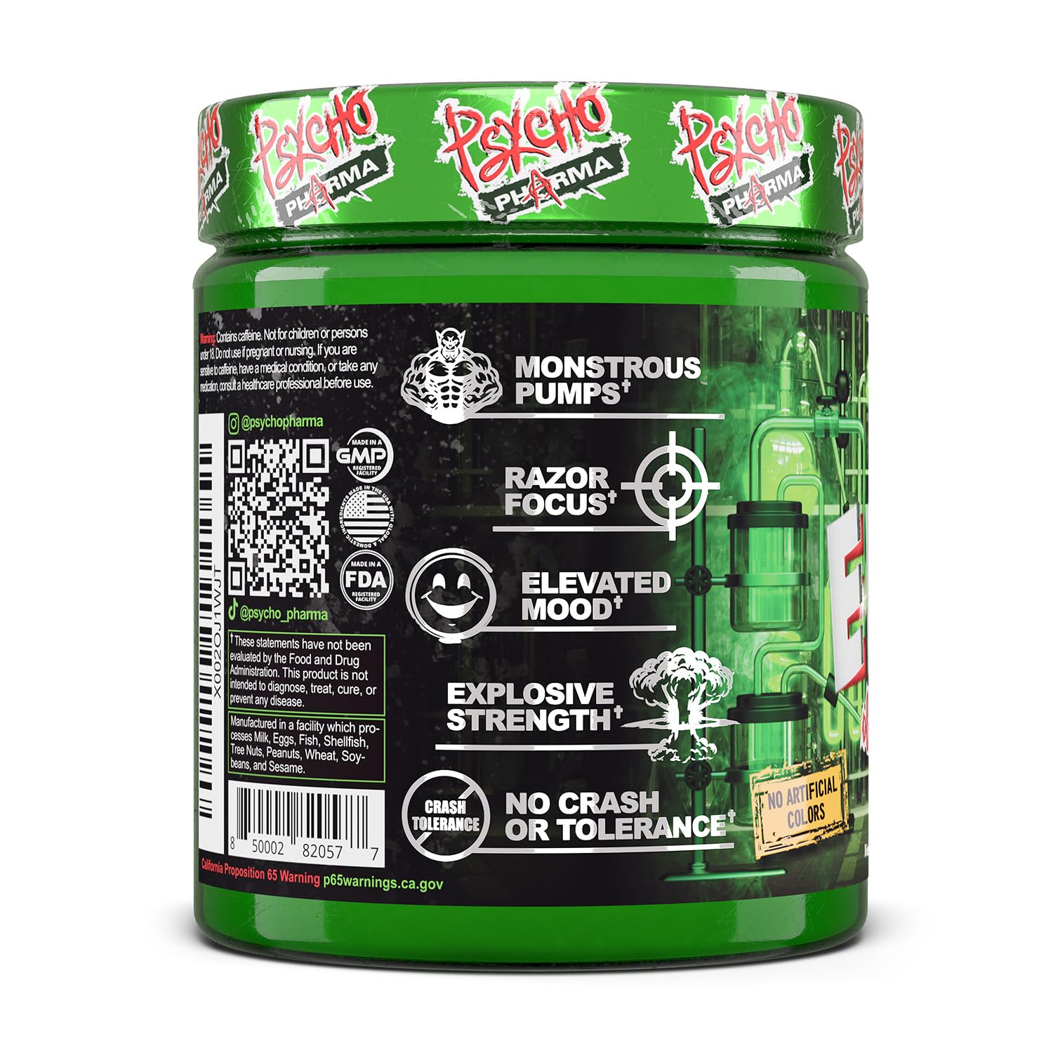 Display de sabores Psycho Pharma Edge of Insanity ofrece ocho opciones