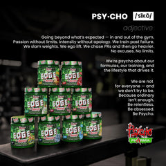 Psycho Pharma atleta entrenando con mayor enfoque y potencia