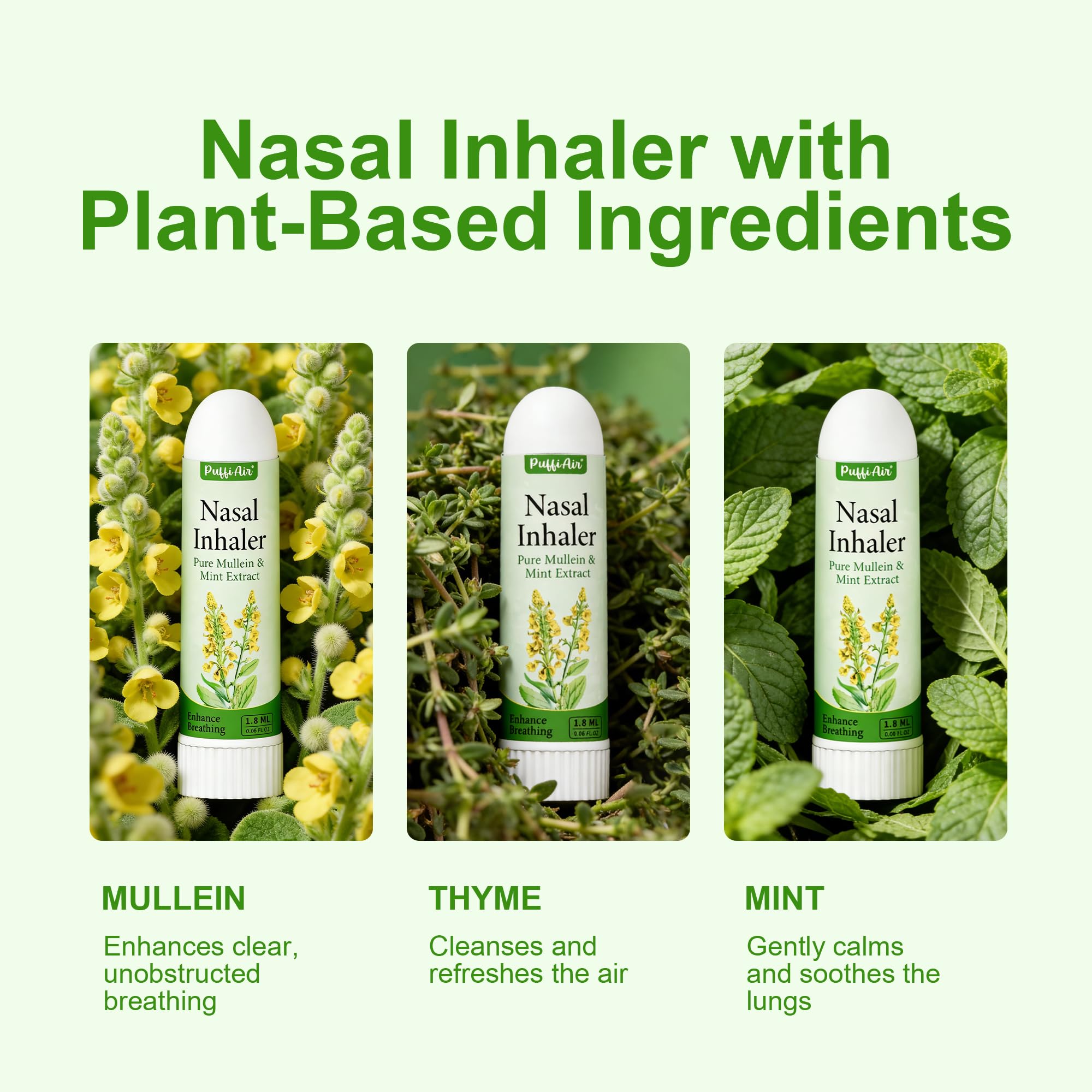 PUFFIAIR stick abierto exponiendo el núcleo aromático para uso fácil