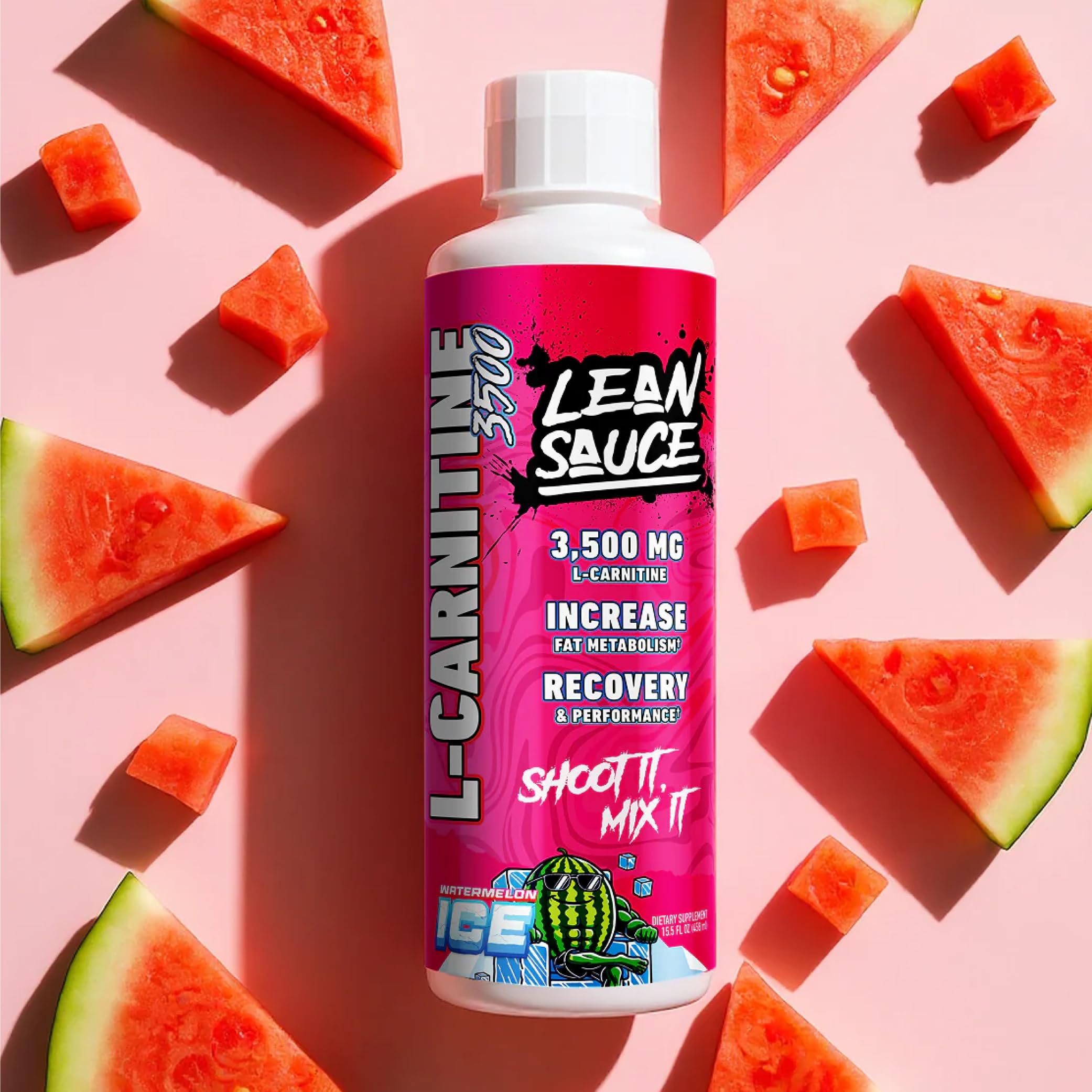 Pump Sauce detalle sabor Watermelon Ice sugiriendo frescor