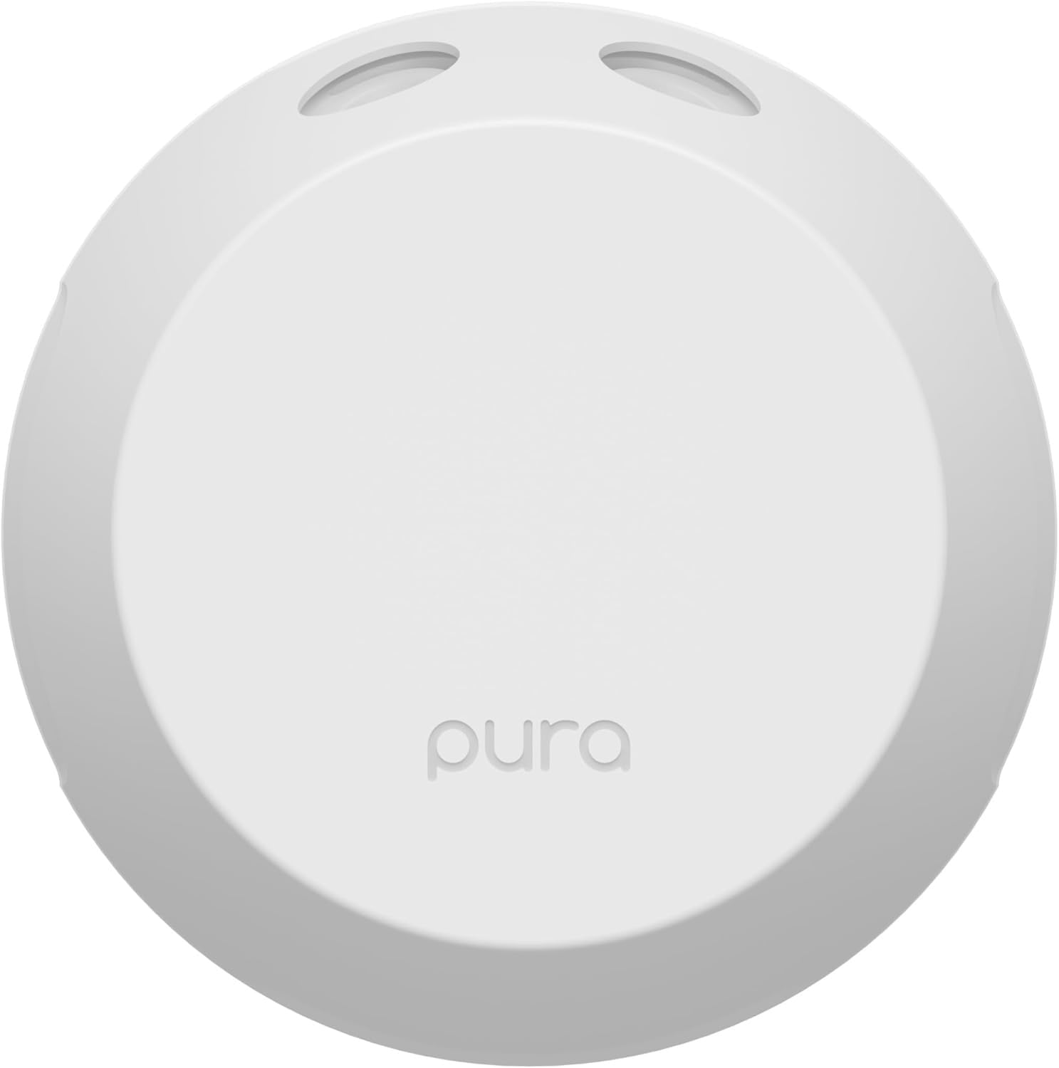 Pura difusor frontal mostrando diseño moderno y fácil control