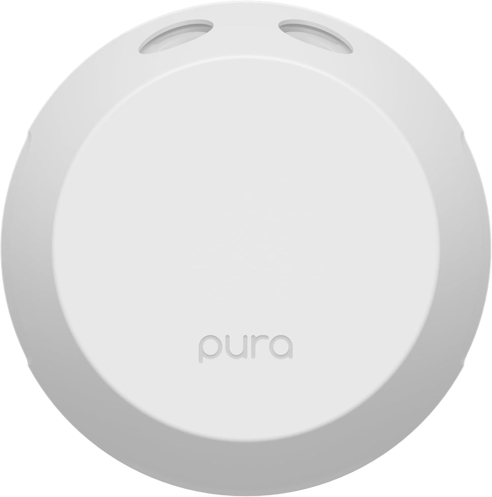 Pura difusor frontal mostrando diseño moderno y fácil control