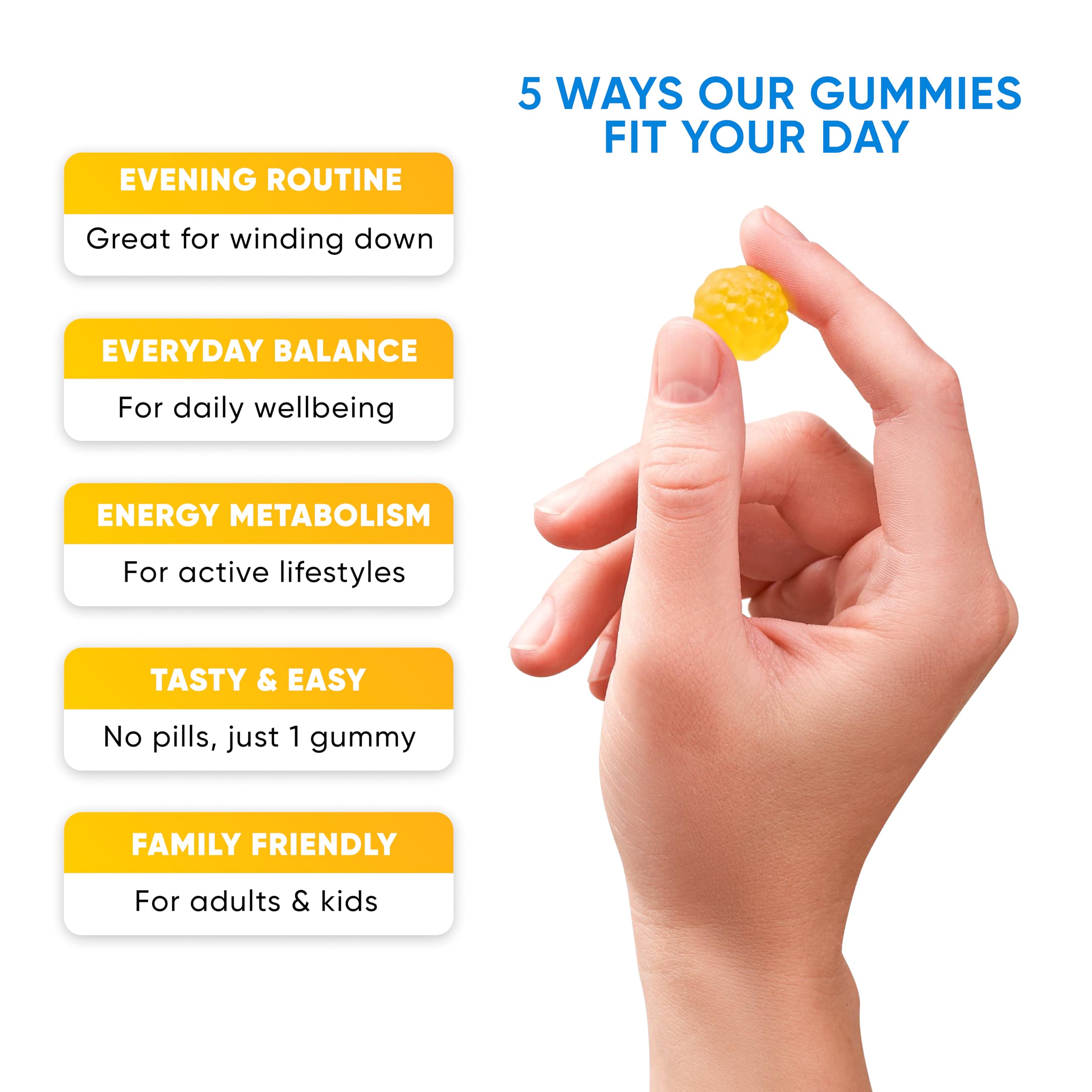 PURA WEX Magnesium Glycinate Gummies texture closeup highlighting chewability
