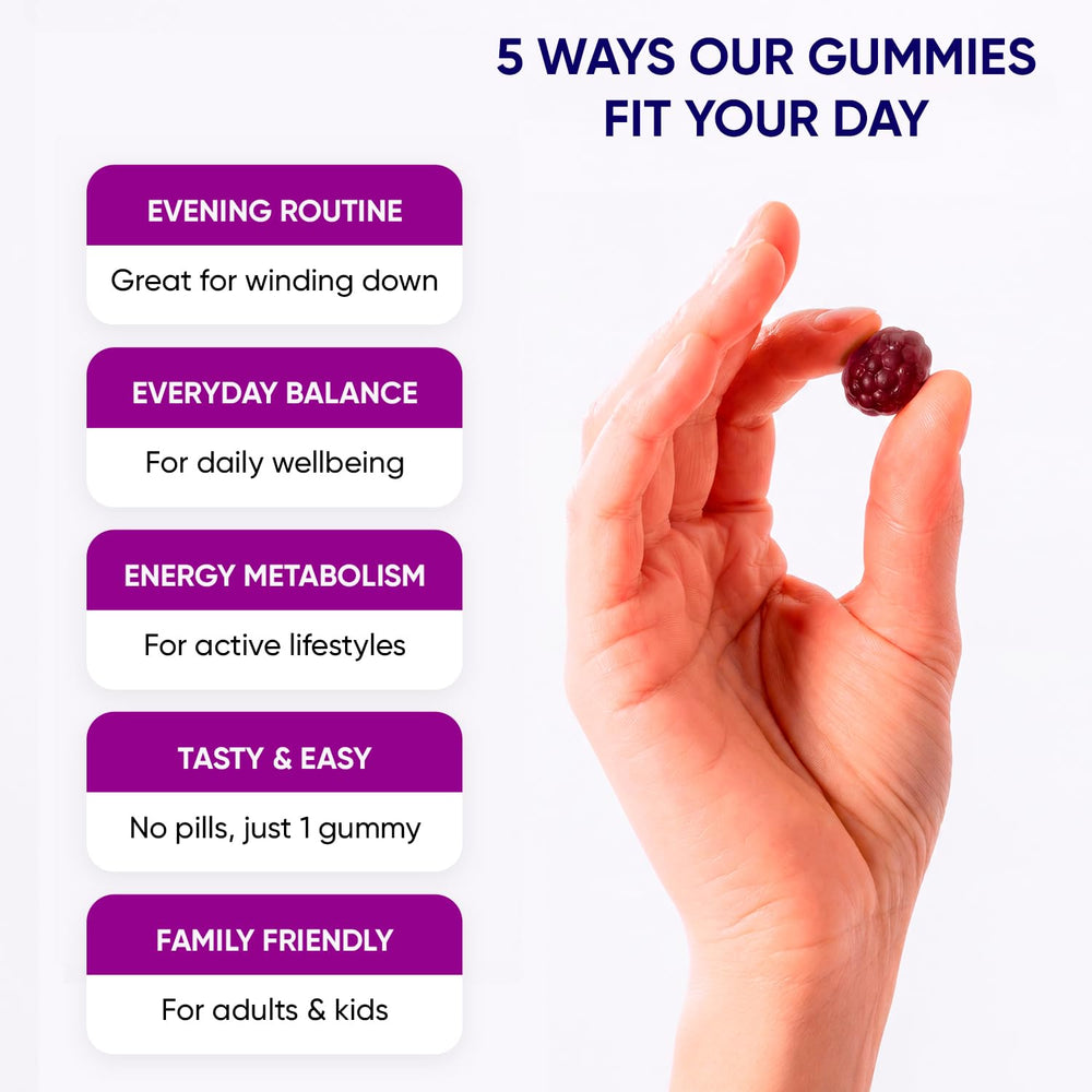 PURA WEX NUTRITION gominola en mano para ver tamaño y porción