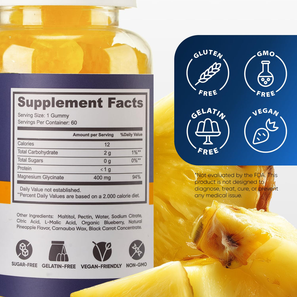 PURA WEX NUTRITION tarro abierto mostrando gominolas listas para uso