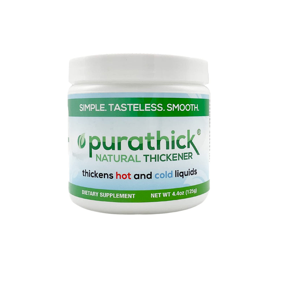 Purathick envase frontal mostrando etiqueta y ventajas para espesar sin sabor