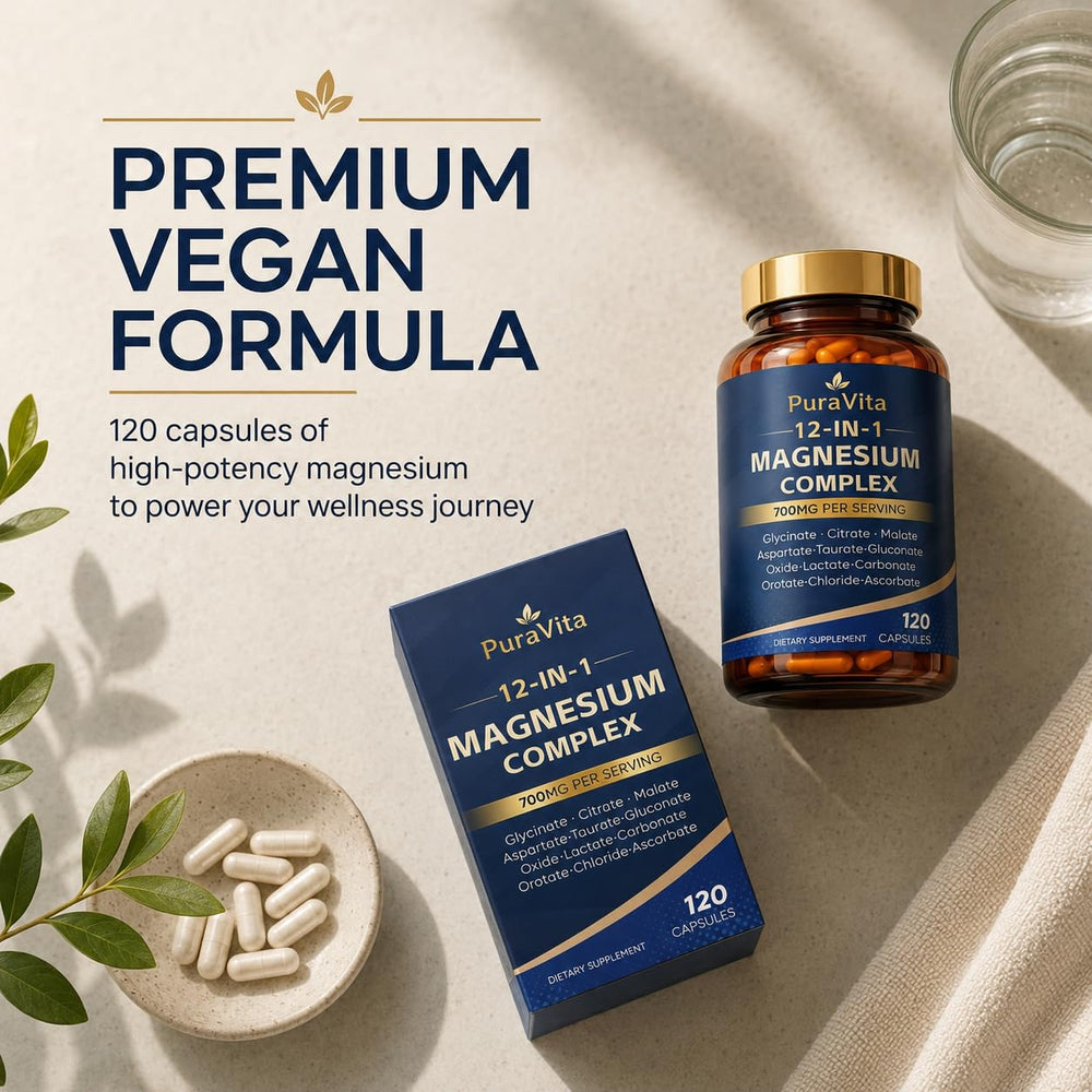 PURAVITA información nutricional que destaca 700 mg por toma