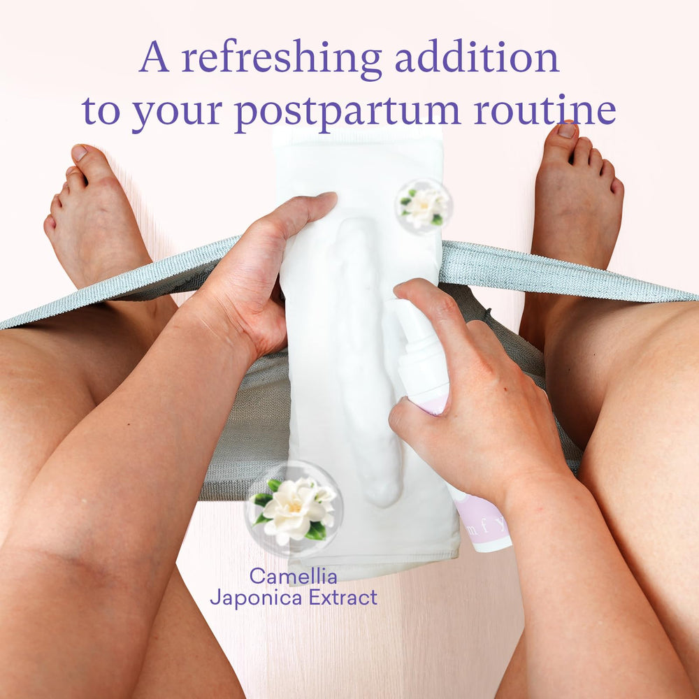 PurComfy forros con hamamelis apilados para frescor y cuidado perineal