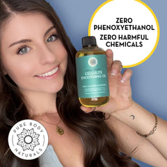 Pure Body Naturals gotas y textura ligera del aceite, absorción rápida