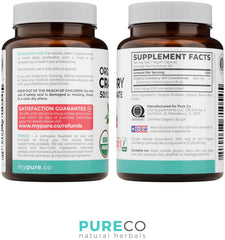 PURE CO arándanos en granja orgánica, origen certificado y fresco