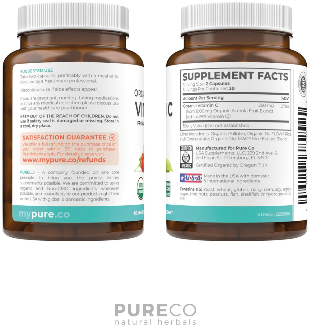 PURE CO suplementación en mesa de desayuno para bienestar estacional