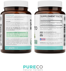 PURE CO producto en cocina saludable representando estilo de vida vegano