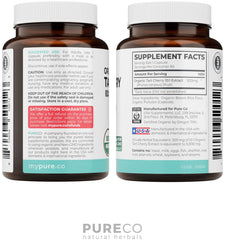 PURE CO comparación de tamaño para visualizar porción diaria