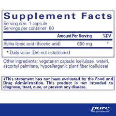 Pure Encapsulations frasco abierto con cápsulas visibles y confianza