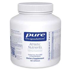 Pure Encapsulations envase frontal que muestra diseño y cantidad, mejor control suplementario