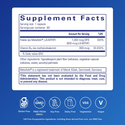 Pure Encapsulations cápsula detalle que destaca forma activa y absorción