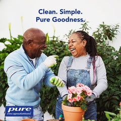 Pure Encapsulations producto en ambiente saludable ilustrando uso diario