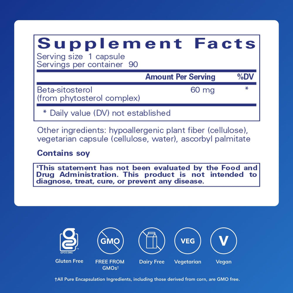 Pure Encapsulations cápsula en mano sugeriendo dosificación y conveniencia
