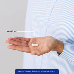Pure Encapsulations etiqueta nutricional con ingredientes y pureza