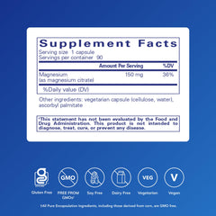 Pure Encapsulations cápsula en mano para visualizar dosis y facilidad de uso