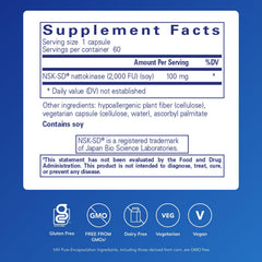 Pure Encapsulations cápsula en mano destacando tamaño fácil de tragar y comodidad