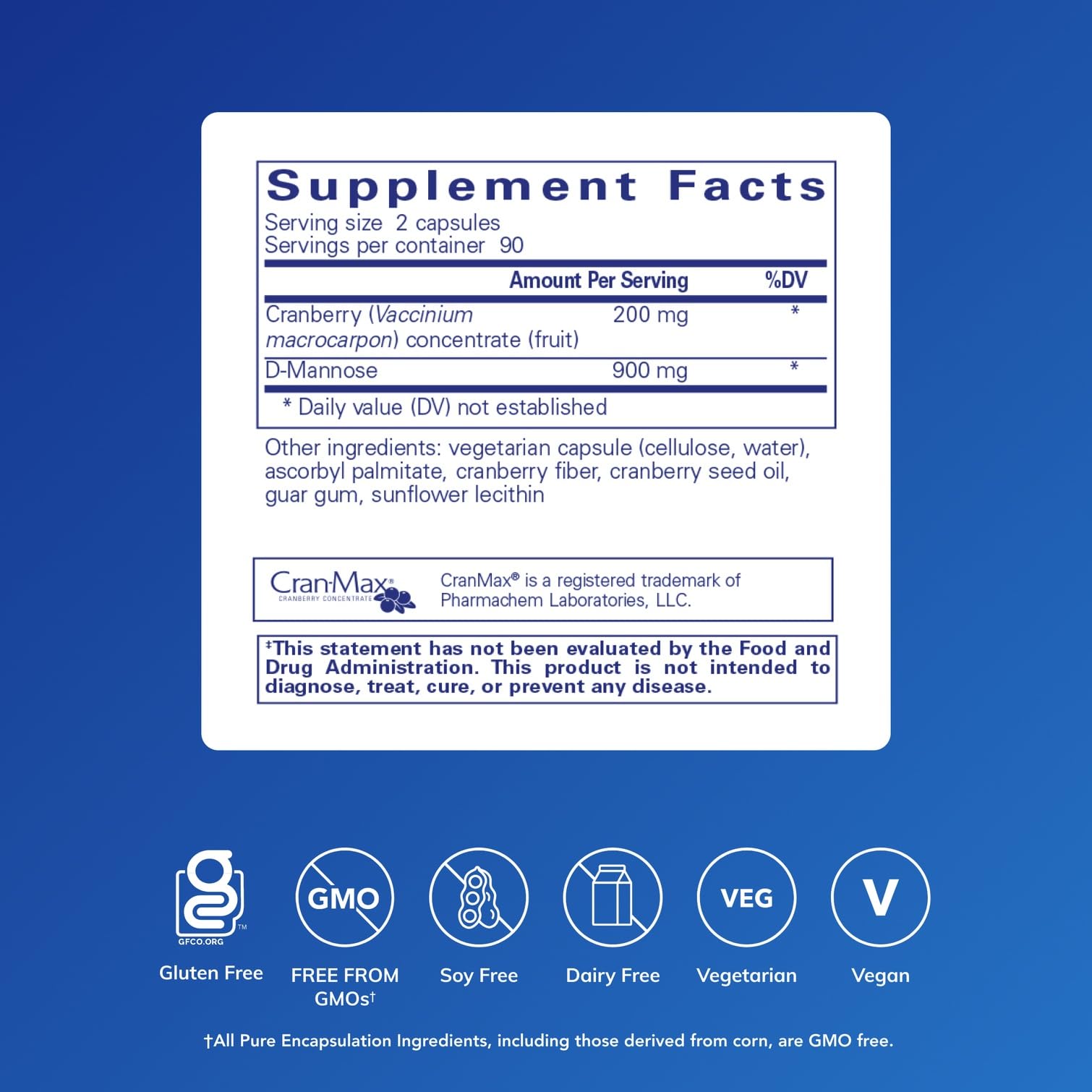 Pure Encapsulations cápsulas cerca, detalle de textura y aspecto vegano