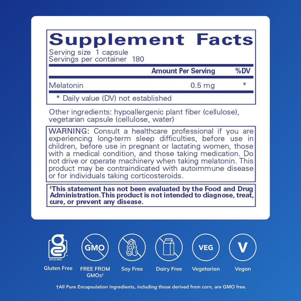 Pure Encapsulations cápsulas detalle textura que sugiere formulación pura y segura