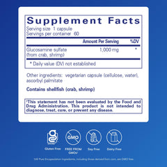 Pure Encapsulations cápsulas abiertas que evidencian calidad y dosificación