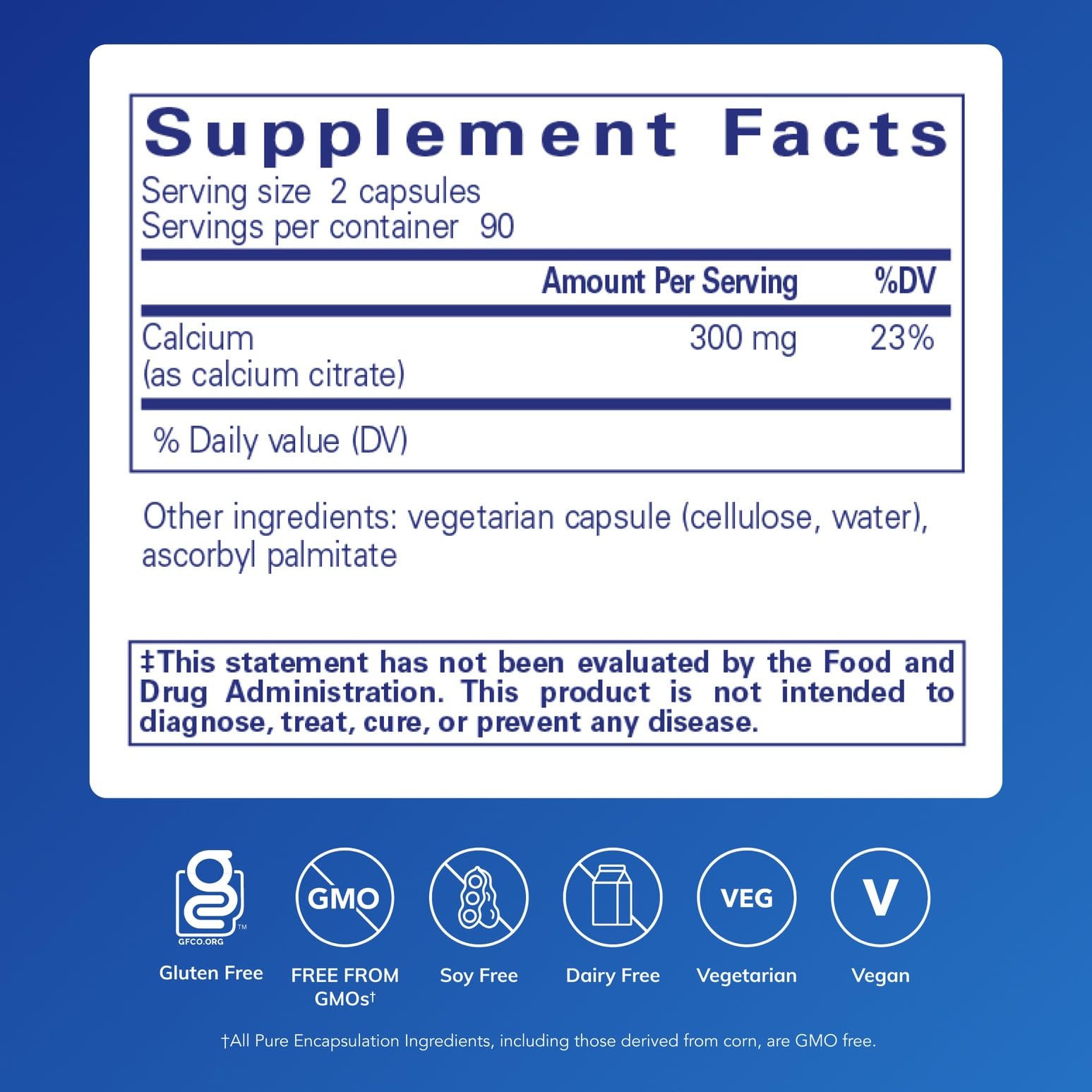 Pure Encapsulations cápsulas en primer plano con textura nítida y pureza