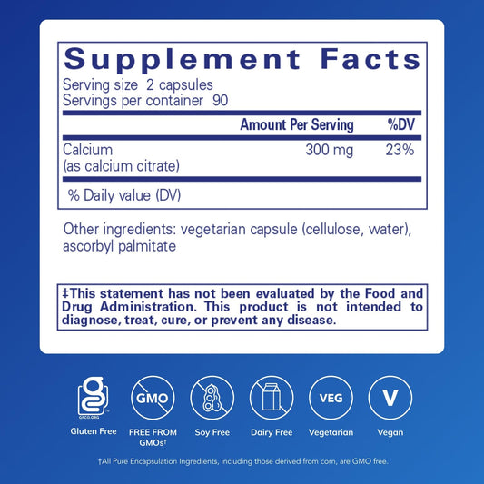 Pure Encapsulations cápsulas en primer plano con textura nítida y pureza