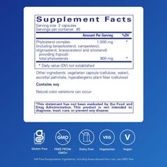 Pure Encapsulations cápsulas en mano para fácil dosificación y conveniencia