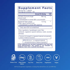 Pure Encapsulations etiqueta en detalle destacando ingredientes y pureza