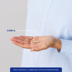 Pure Encapsulations etiqueta con ingredientes para transparencia y confianza