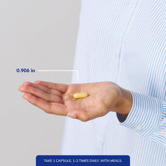 Pure Encapsulations bote abierto con cápsulas para visualizar dosis diaria