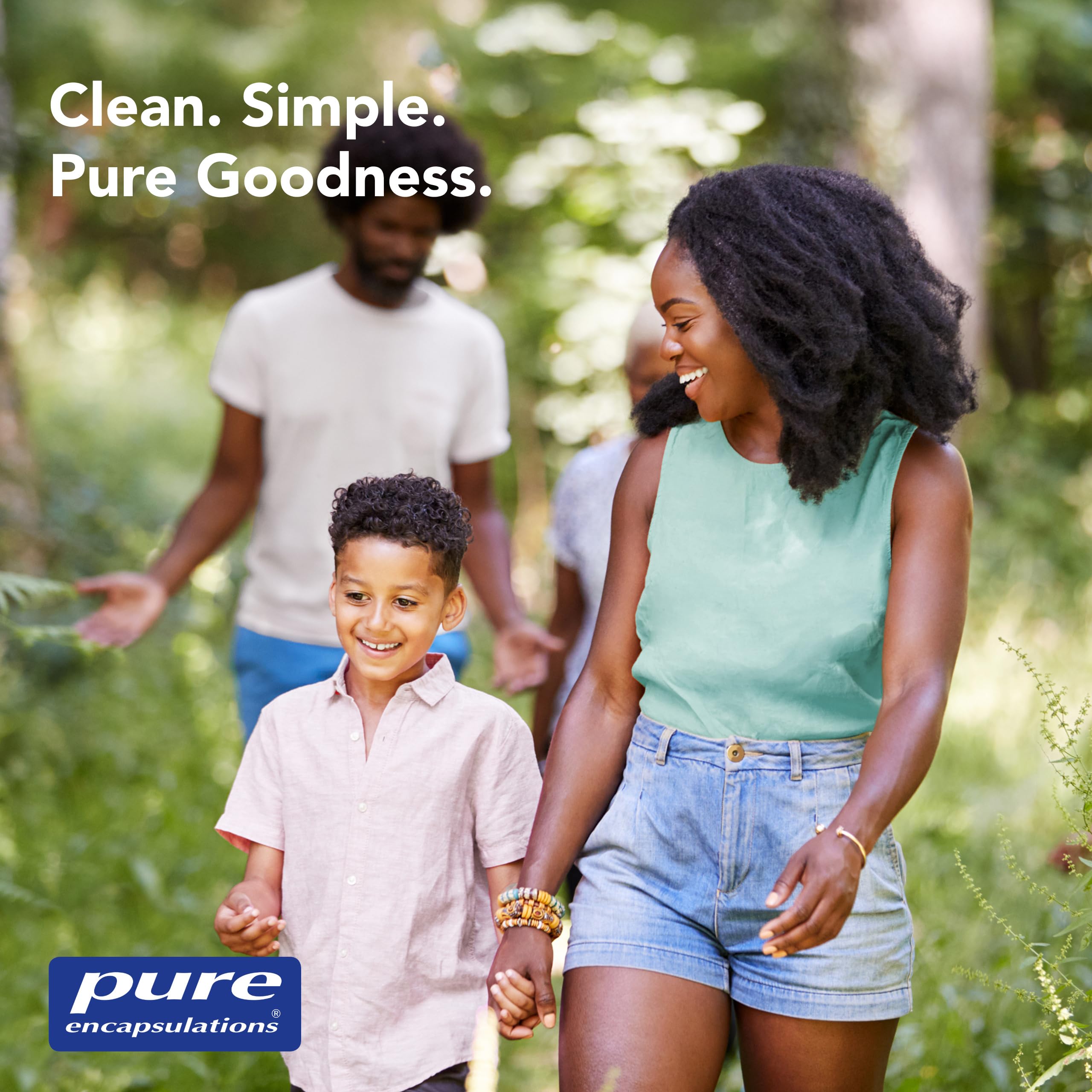 Envase abierto Pure Encapsulations con cápsulas listas para tomar