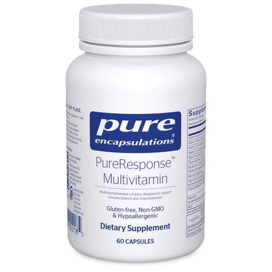 Pure Encapsulations envase frontal mostrando marca y beneficio inmunitario