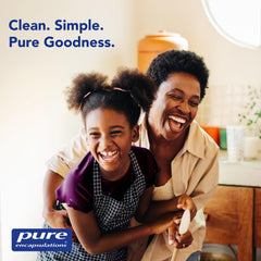 Pure Encapsulations escena de baño transmite integración en rutina de cuidado diario