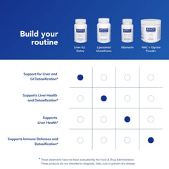 Pure Encapsulations en cocina con alimentos saludables inspirando uso