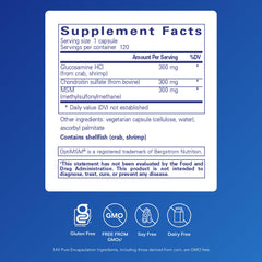 Pure Encapsulations etiqueta en detalle con ingredientes y dosificación clara, transparencia