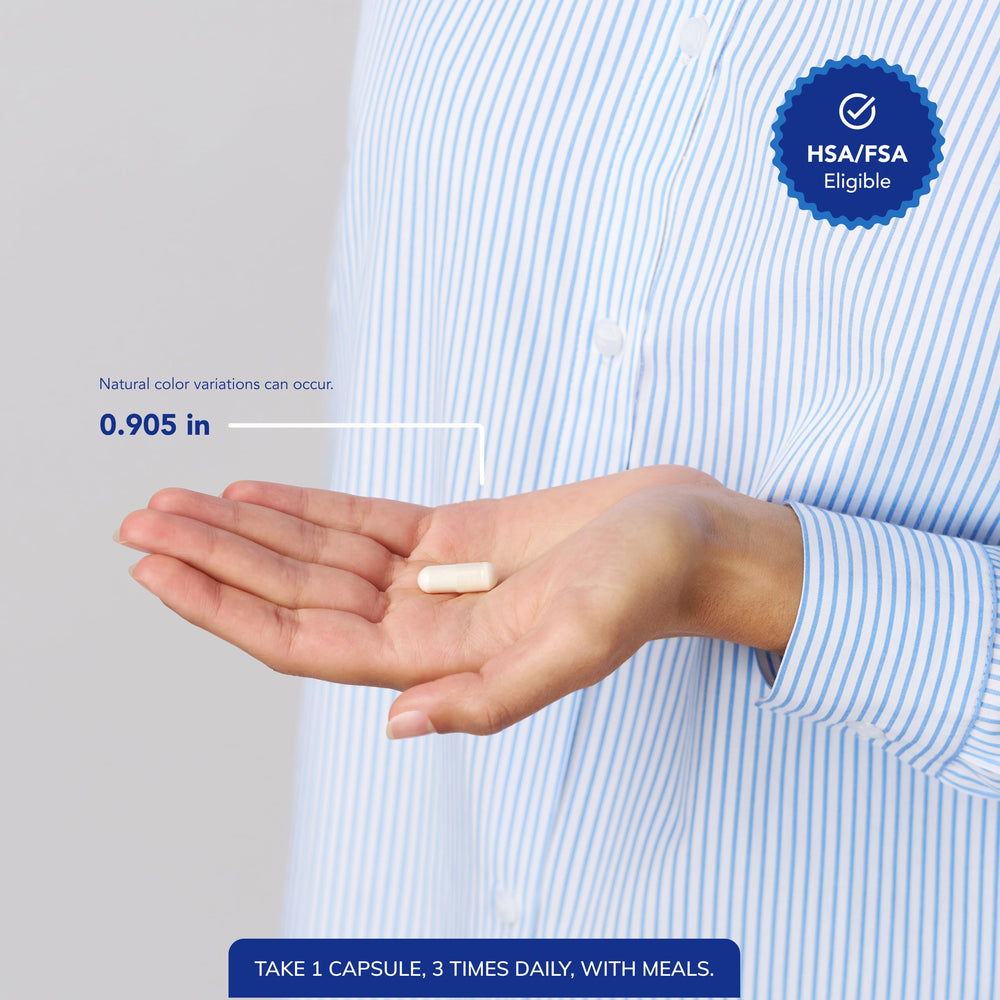 Pure Encapsulations etiqueta con lista de ingredientes que aporta transparencia y seguridad